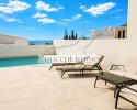 LUXURY Townhouse – fully furnished, large terrace with PRIVATE swimming pool, and 2 parking spaces in LA CALETA!