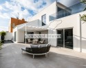 Modern and highly furnished designer luxury villa with swimming pool, garage and sea views!