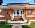 Idyllic luxury villa with heated pool, beautiful garden, new guest house and sea views in El Roque!