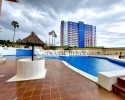 Great, fully furnished flat with two bedrooms, balcony and spectacular views in Playa Paraiso!