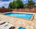 Very quiet, furnished one bedroom apartment with excellent balcony and beautiful pool!