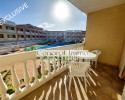 Renovated and fully furnished 1-bedroom apartment with a balcony overlooking a heated pool!